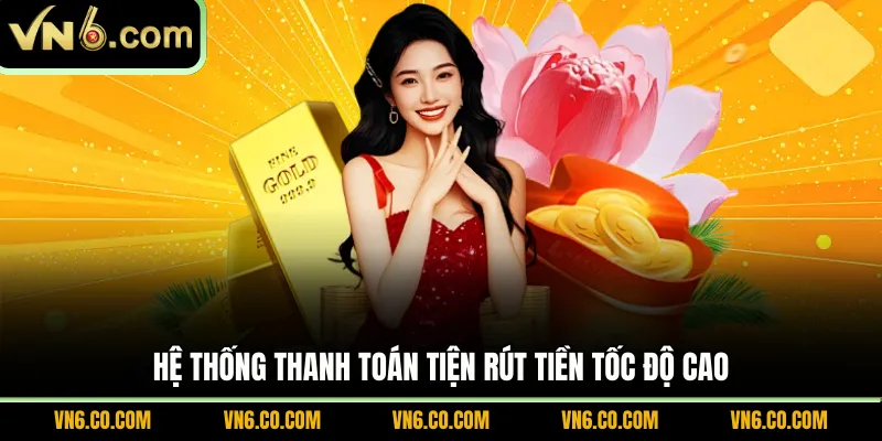 Hệ thống thanh toán tiện rút tiền tốc độ cao
