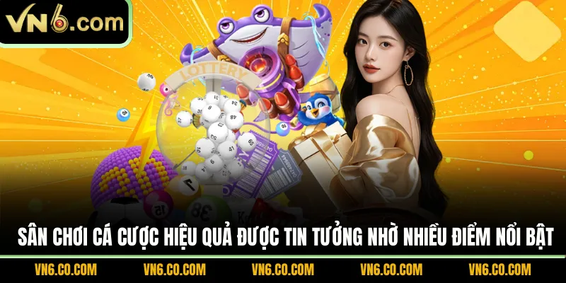 Sân chơi cá cược hiệu quả được tin tưởng nhờ nhiều điểm nổi bật
