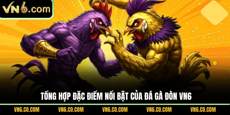Tổng hợp đặc điểm nổi bật của đá gà đòn VN6